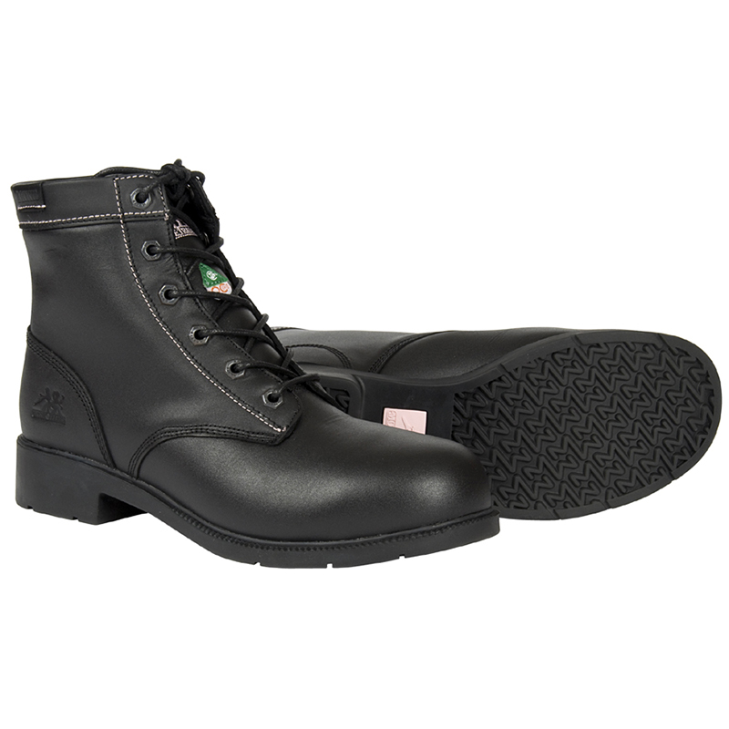 Black Work Boots For Women 