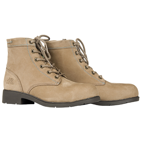 Dani Taupe Steel Toe Work Boots For Women - Moxie Trades