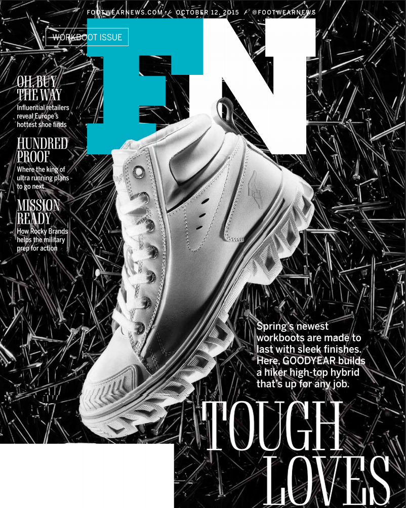 Footwear News Cover Featuring Marissa McTasney