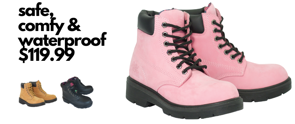 Pink on sale ladies boots